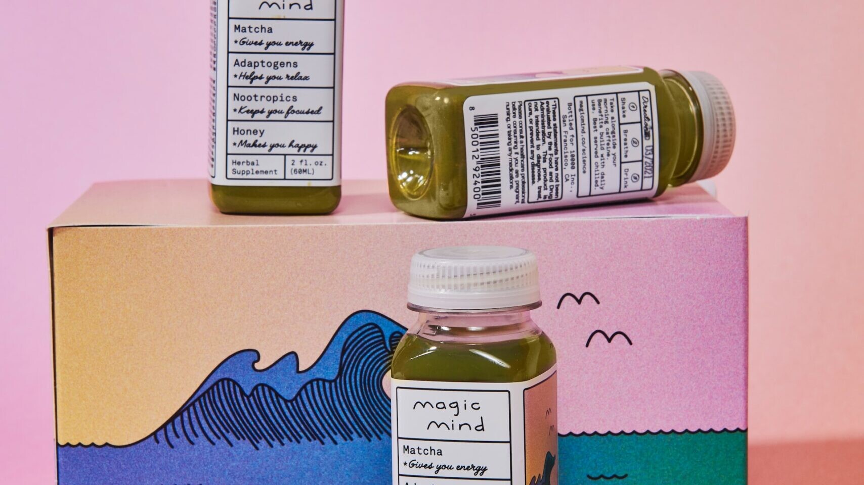 Example of Juice Bottles and package design