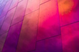 A purple wall