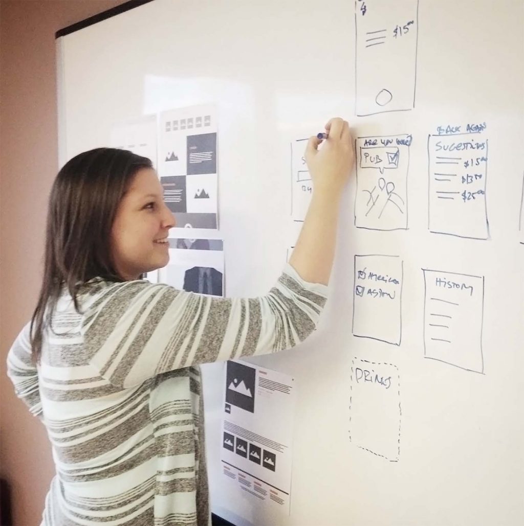 UI Design Whiteboarding and Prototyping Ideas
